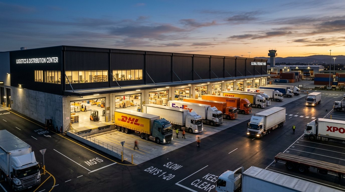 SPD Logistics Distribution Center and Warehouse Freight Operations